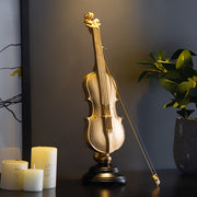 Modern light luxury violin model ornaments