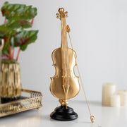 Modern light luxury violin model ornaments