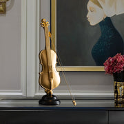 Modern light luxury violin model ornaments