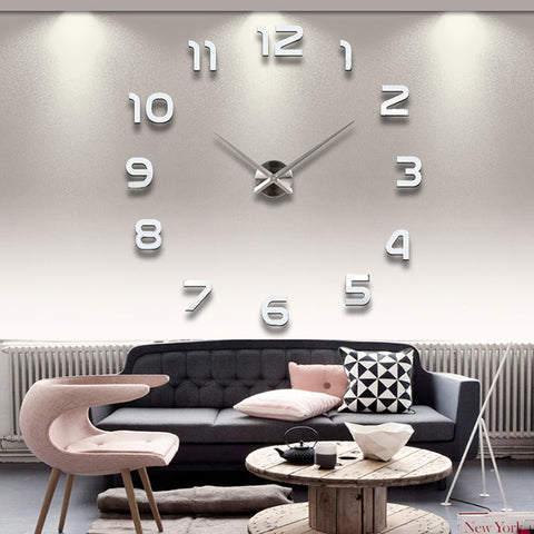 Living Room Super Acrylic DIY Wall Clock